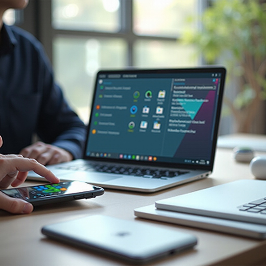 chromebook mit handy verbinden